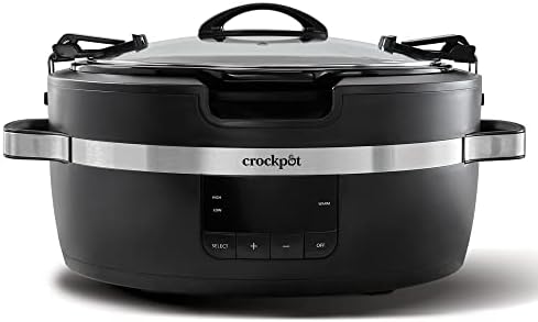 Crock-Pot Thermoshield 6 Quart Slow Cooker with Carry Handles Select C294
