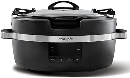 Crock-Pot Thermoshield 6 Quart Slow Cooker with Carry Handles Select C294