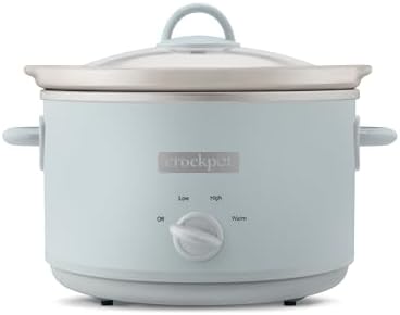 Crock-Pot 4.5 Quart Manual Slow Cooker – Macaroon Blue Select C267