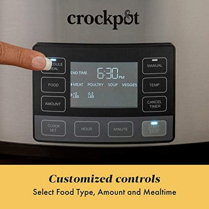 Crock-Pot MyTime 6 Quart Programmable Slow Cooker Select C255