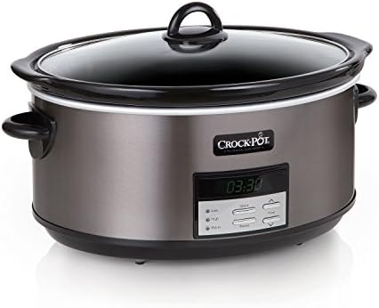Crock-Pot 8 Quart Programmable Slow Cooker with Auto Warm Signature C214