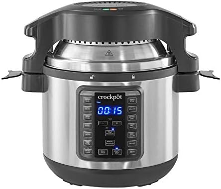 Crock-Pot Express Crisp 8 Quart 10-in-1 Pressure Cooker Reserve C255