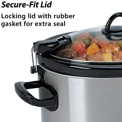 Crock-Pot Cook & Carry 6 Quart Portable Slow Cooker Reserve C283