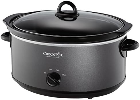 Crock-Pot 7 Quart Slow Cooker – Charcoal Prime C277
