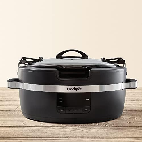 Crock-Pot Thermoshield 6 Quart Slow Cooker with Carry Handles Select C294