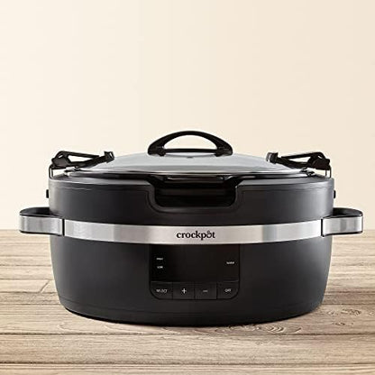 Crock-Pot Thermoshield 6 Quart Slow Cooker with Carry Handles Select C294