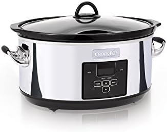 Crock-Pot 7 Quart Programmable Slow Cooker – Polished Platinum Daily C299
