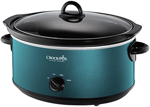 Crock-Pot 7 Quart Manual Slow Cooker – Turquoise Choice C247