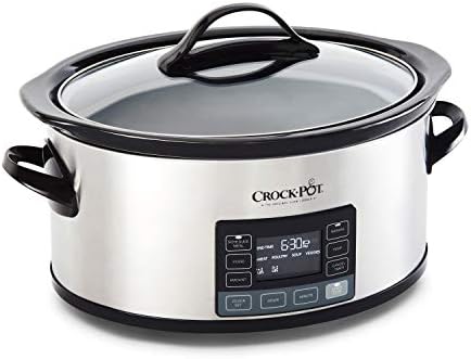 Crock-Pot MyTime 6 Quart Programmable Slow Cooker Select C255