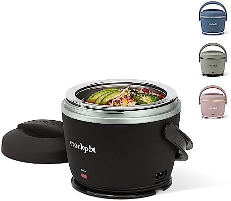 Crock-Pot Electric Lunch Box Food Warmer 20oz – Black Daily C289
