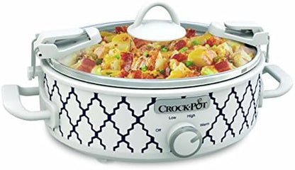 Crock-Pot 2.5 Quart Compact Casserole Slow Cooker Reserve C235