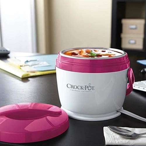 Crock-Pot Lunch Crock Portable Food Warmer 20oz – Pink Select C273