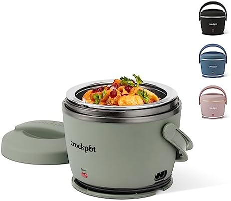 Crock-Pot Portable Electric Lunch Box Food Warmer – Green Daily C226
