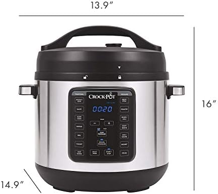 Crock-Pot 8 Quart Express Crock Multi-Use Pressure Cooker Select C212