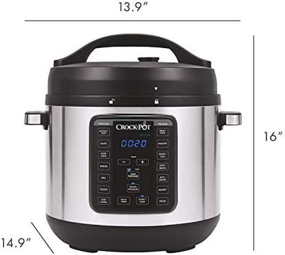 Crock-Pot 8 Quart Express Crock Multi-Use Pressure Cooker Select C212