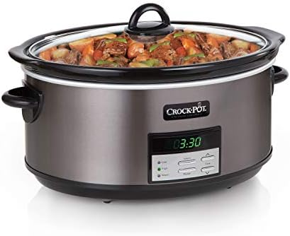 Crock-Pot 8 Quart Programmable Slow Cooker with Auto Warm Signature C214