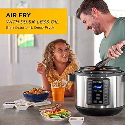Crock-Pot Express Crisp 8 Quart 10-in-1 Pressure Cooker Reserve C255