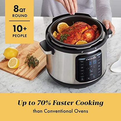 Crock-Pot 8 Quart Express Crock Multi-Use Pressure Cooker Select C212
