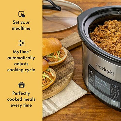 Crock-Pot MyTime 6 Quart Programmable Slow Cooker Select C255
