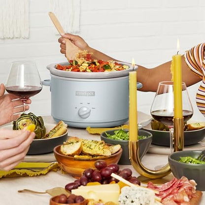 Crock-Pot 4.5 Quart Manual Slow Cooker – Macaroon Blue Select C267