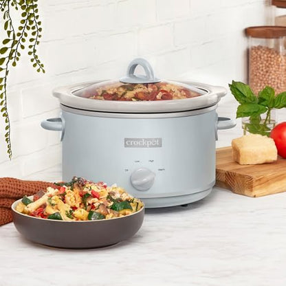 Crock-Pot 4.5 Quart Manual Slow Cooker – Macaroon Blue Select C267