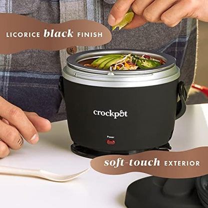 Crock-Pot Electric Lunch Box Food Warmer 20oz – Black Daily C289