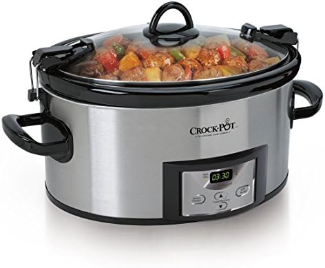 Crock-Pot Cook & Carry 6 Quart Programmable Slow Cooker Fresh C294