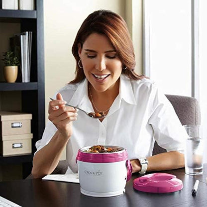 Crock-Pot Lunch Crock Portable Food Warmer 20oz – Pink Select C273