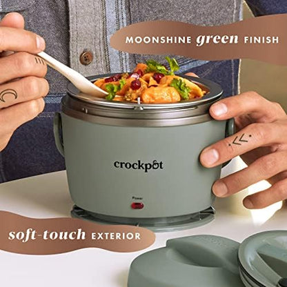 Crock-Pot Portable Electric Lunch Box Food Warmer – Green Daily C226