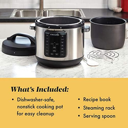 Crock-Pot 8 Quart Express Crock Multi-Use Pressure Cooker Select C212