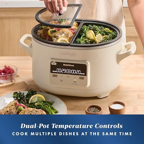 Crock-Pot MultiMeal Multicooker with Programmable Slow Cooker Prime C257