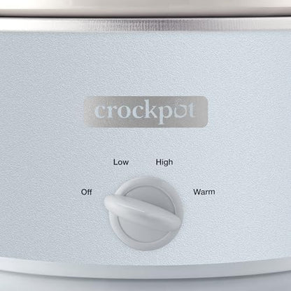 Crock-Pot 4.5 Quart Manual Slow Cooker – Macaroon Blue Select C267