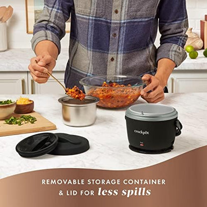 Crock-Pot Electric Lunch Box Food Warmer 20oz – Black Daily C289