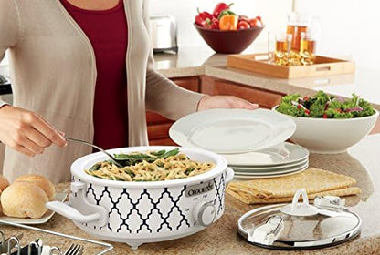 Crock-Pot 2.5 Quart Compact Casserole Slow Cooker Reserve C235