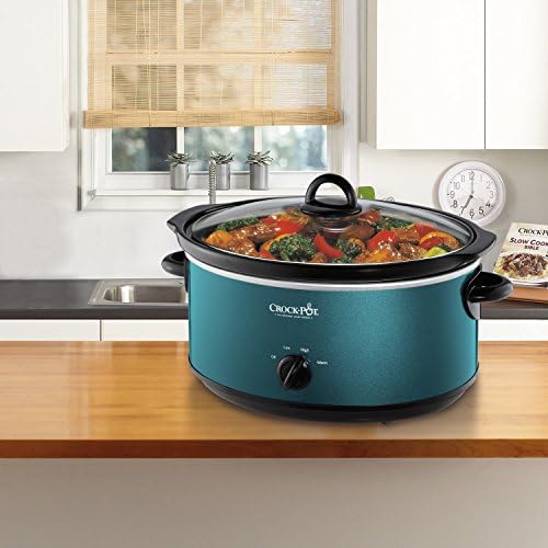 Crock-Pot 7 Quart Manual Slow Cooker – Turquoise Choice C247
