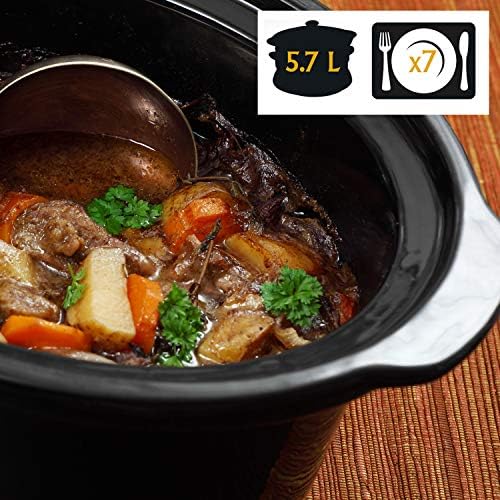 Crock-Pot Cook & Carry 6 Quart Portable Slow Cooker Reserve C283