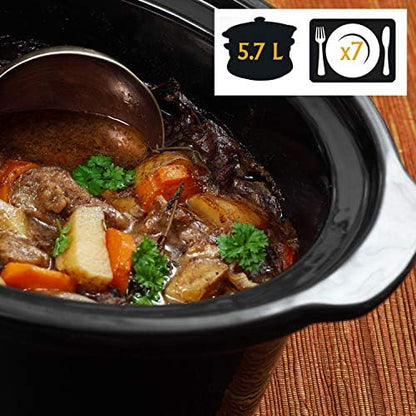 Crock-Pot Cook & Carry 6 Quart Portable Slow Cooker Reserve C283