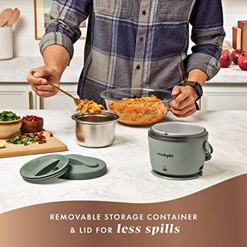 Crock-Pot Portable Electric Lunch Box Food Warmer – Green Daily C226