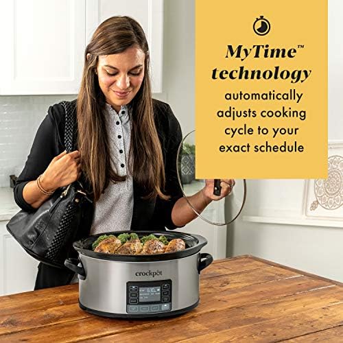 Crock-Pot MyTime 6 Quart Programmable Slow Cooker Select C255