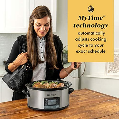 Crock-Pot MyTime 6 Quart Programmable Slow Cooker Select C255