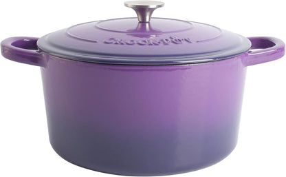 Crock-Pot 3 Quart Enameled Cast Iron Dutch Oven – Aqua Plus C230