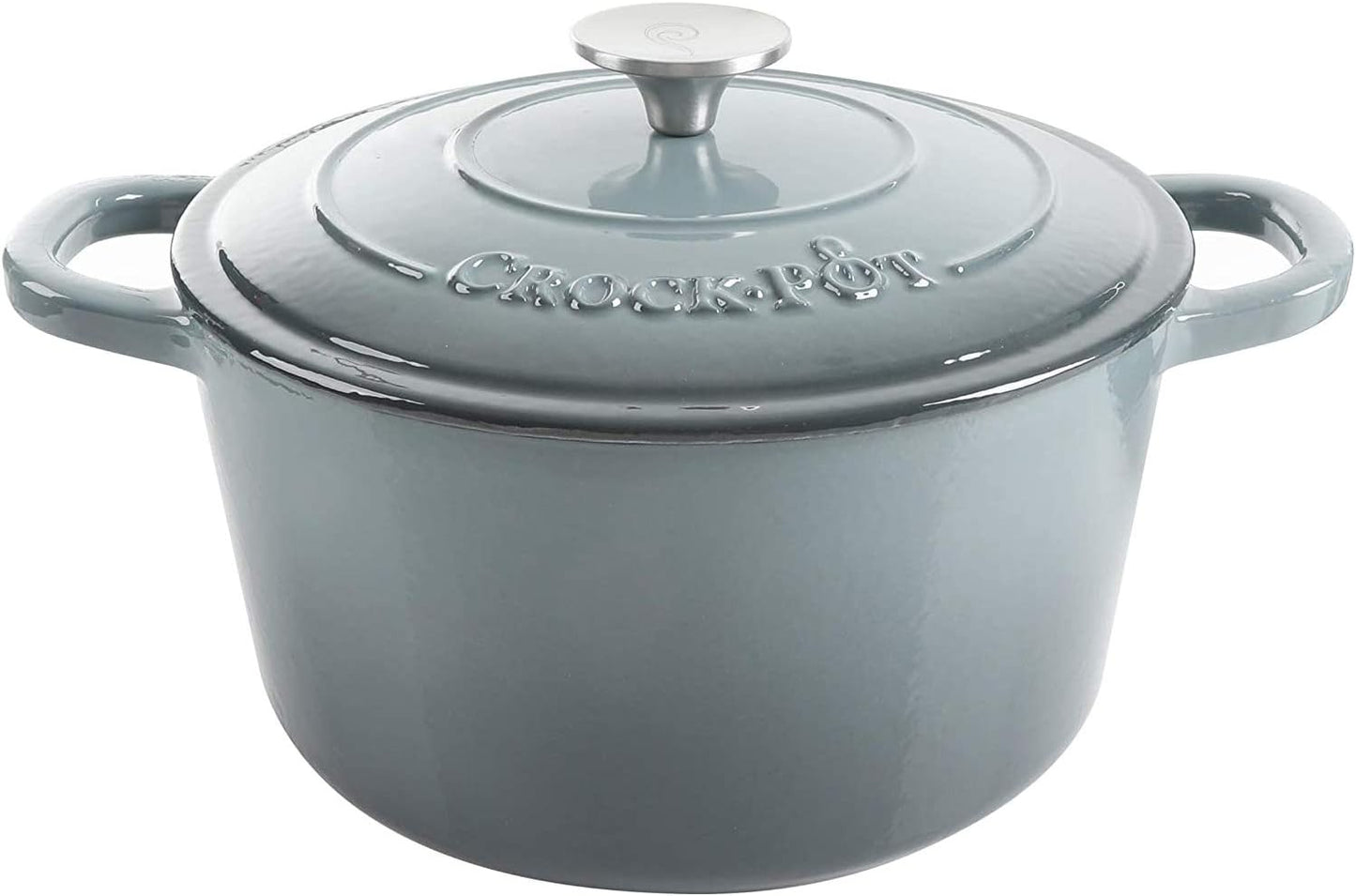 Crock-Pot 3 Quart Enameled Cast Iron Dutch Oven – Aqua Plus C230