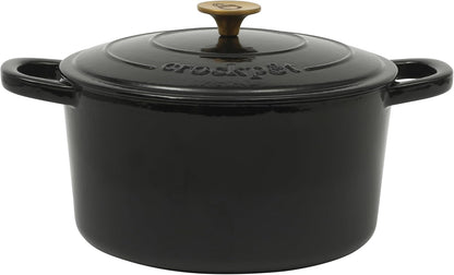 Crock-Pot 3 Quart Enameled Cast Iron Dutch Oven – Aqua Plus C230