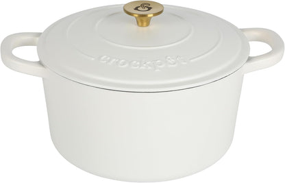 Crock-Pot 3 Quart Enameled Cast Iron Dutch Oven – Aqua Plus C230
