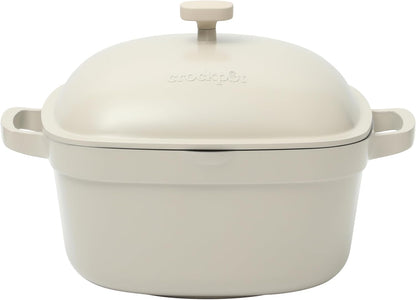 Crock-Pot 3 Quart Enameled Cast Iron Dutch Oven – Aqua Plus C230