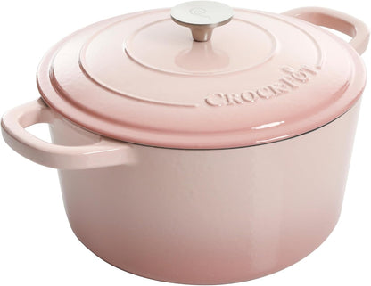 Crock-Pot 3 Quart Enameled Cast Iron Dutch Oven – Aqua Plus C230