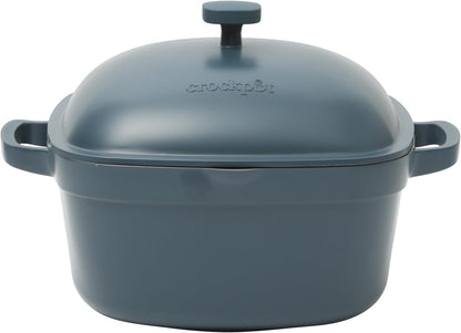 Crock-Pot 3 Quart Enameled Cast Iron Dutch Oven – Aqua Plus C230