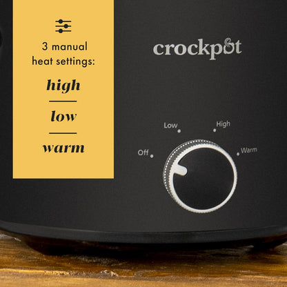 Crock-Pot 2 Quart Mini Slow Cooker – Classic Compact Cooker Signature C281